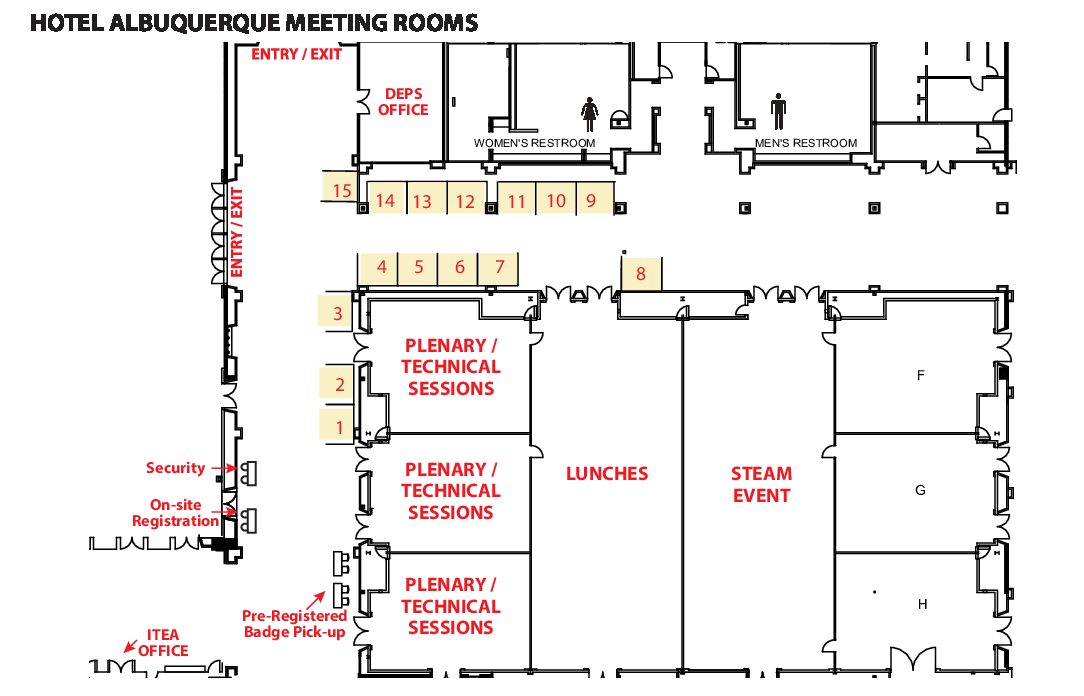2022 Joint Conference Floorplan