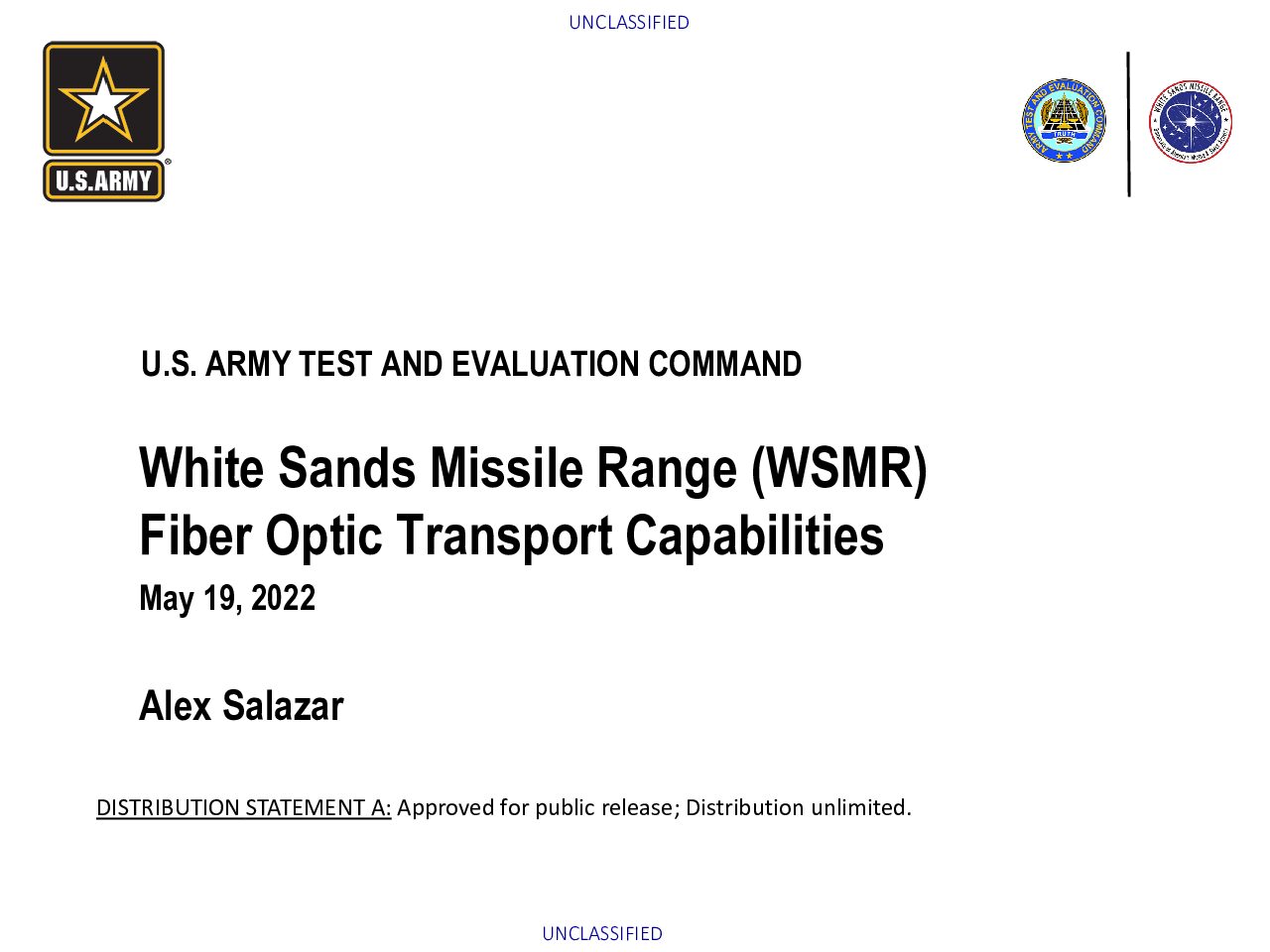9-4_White Sands Missile Range (WSMR) Fiber Optic Transport Capabilities – ITEA
